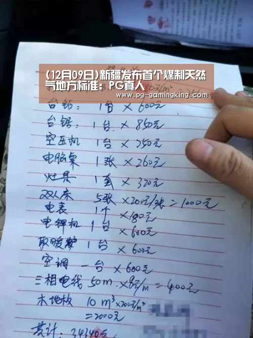 (12月09日)新疆发布首个煤制天然气地方标准:PG真人(图3) (12月09日)新疆发布首个煤制天然气地方标准:PG真人(图3)